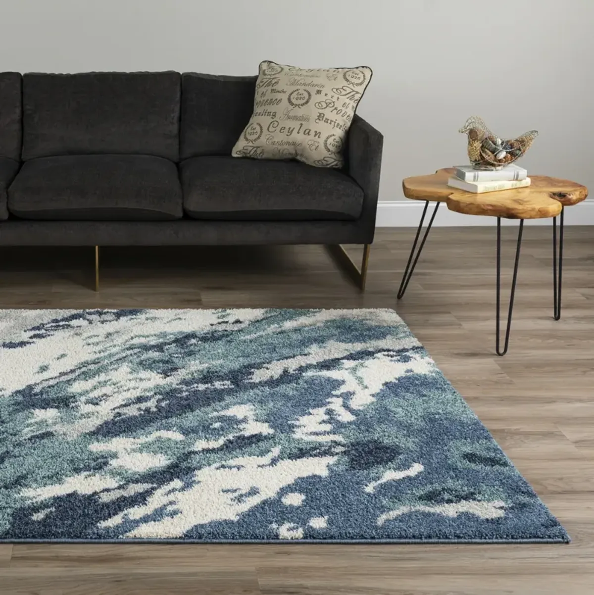 Rocco Denim Area Rug - 8 0  X 10 0 