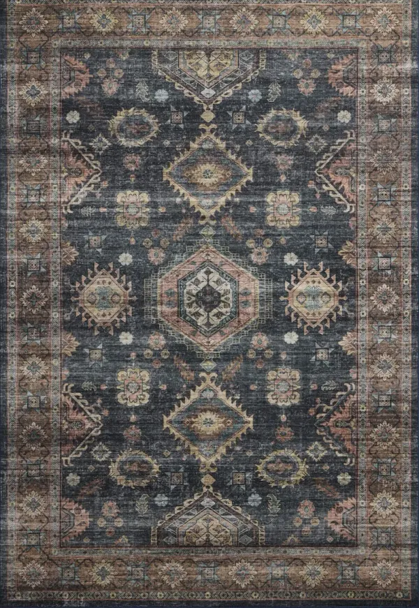 Aniston Denim Sunset Area Rug - 7 6  X 9 6 