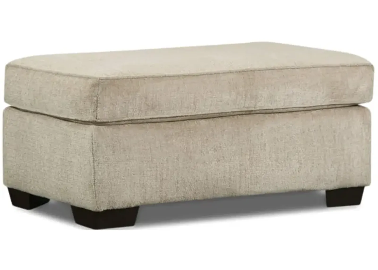 Cecil Cocktail Ottoman - Fawn