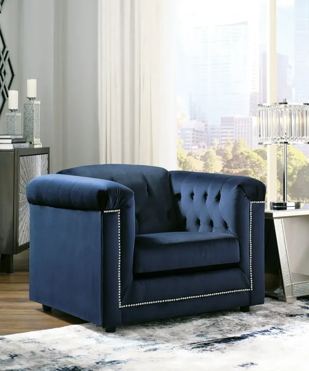 Piper Chair - Navy