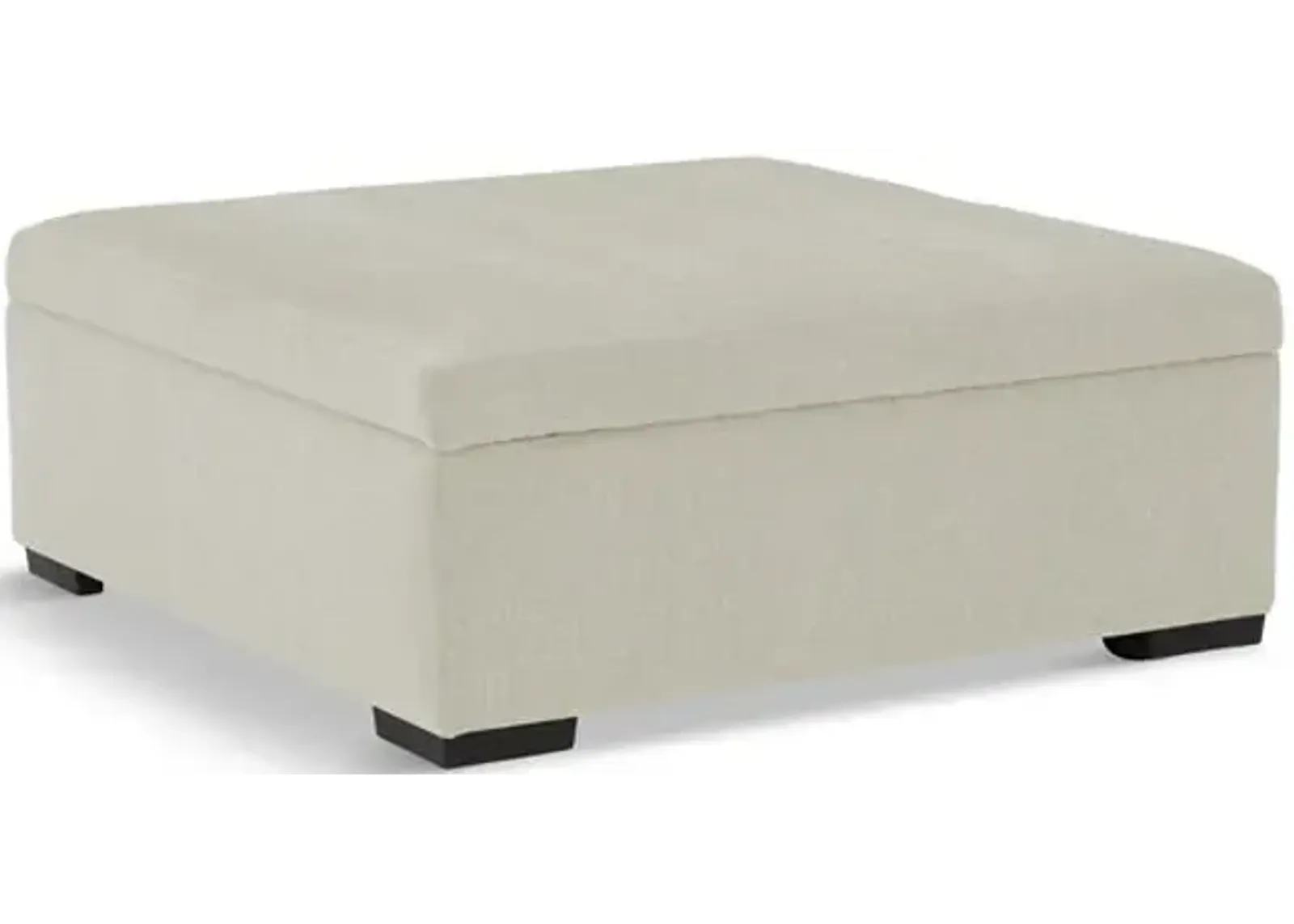 Theo Ottoman - Cream