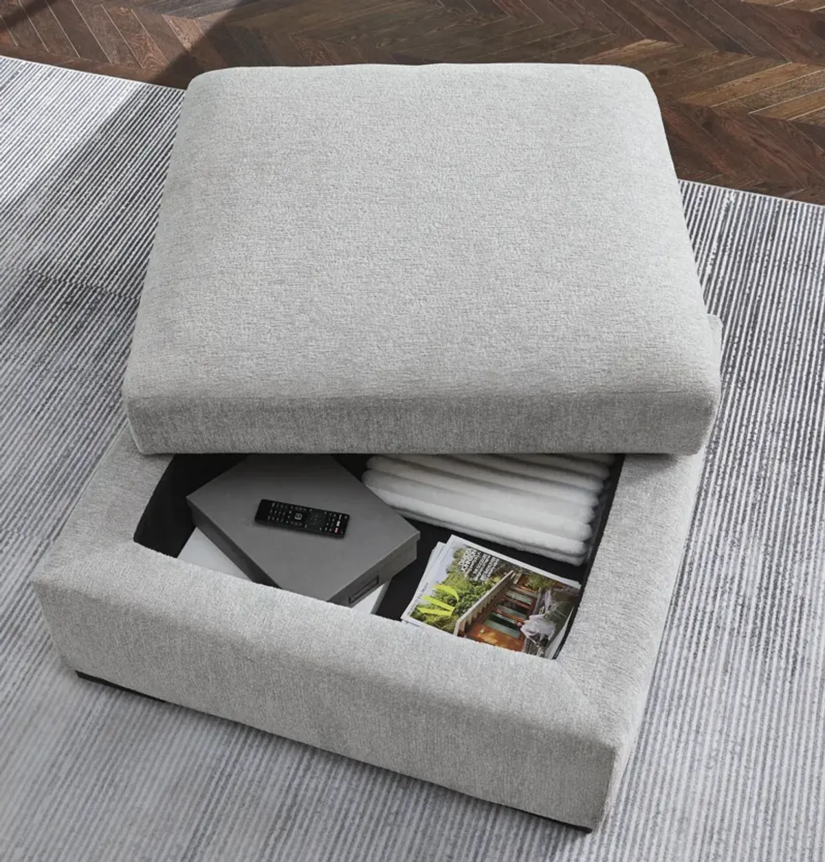 Norway Storage Ottoman