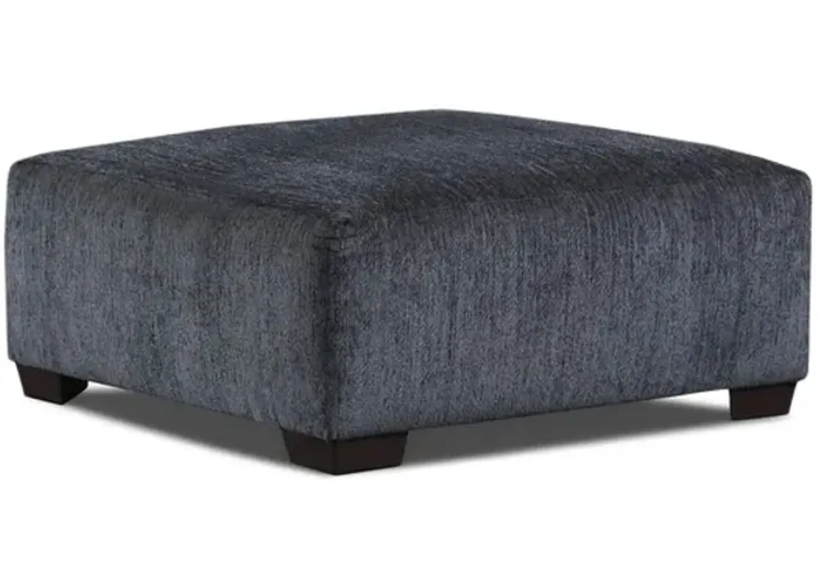 Emma Cocktail Ottoman - Charcoal