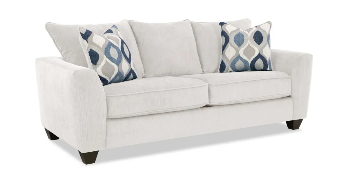 Monroe Queen Sleeper Sofa - Cream