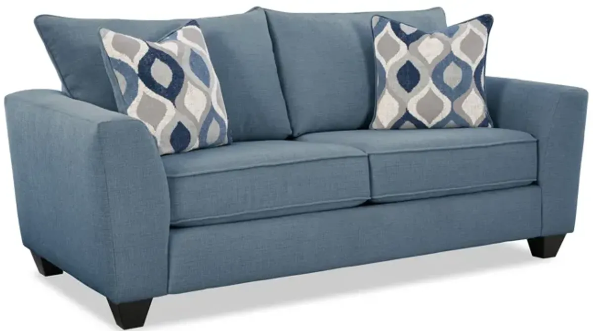 Monroe Loveseat - Blue