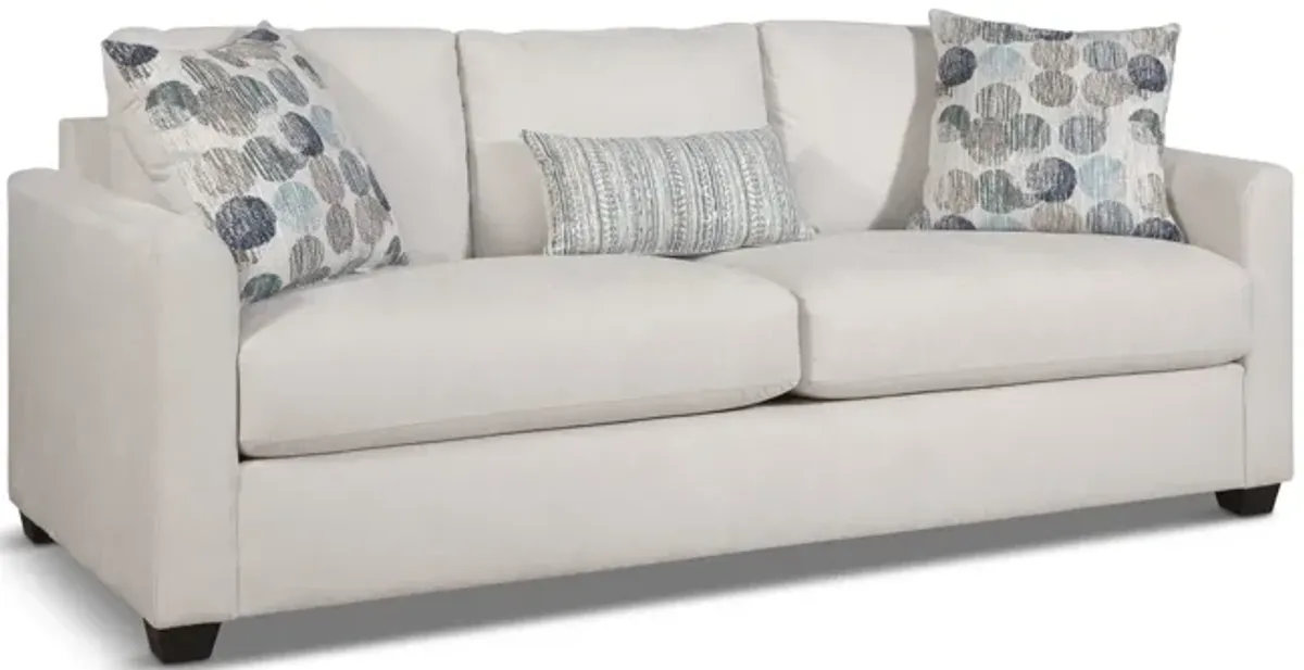 Corbin Queen Sleeper Sofa - Snow