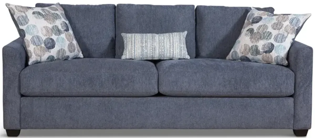 Corbin Queen Sleeper Sofa - Navy