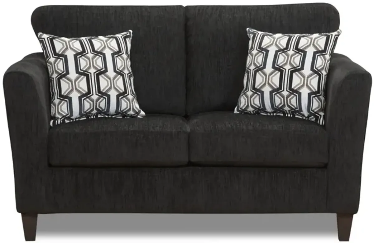 Cleo Loveseat - Onyx