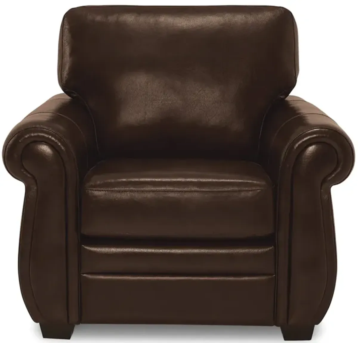 Anza Leather Chair - Walnut