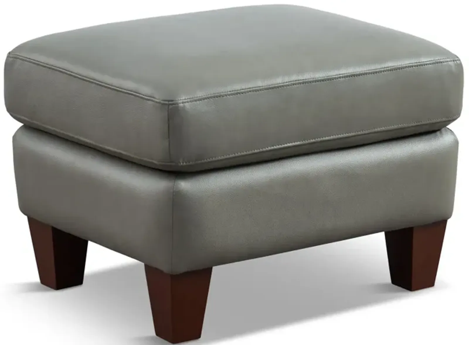 Leia Leather Ottoman