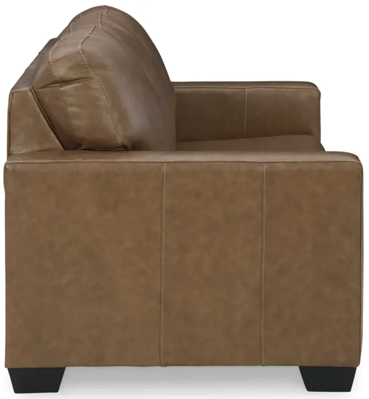 Mulan Leather Sofa - Caramel