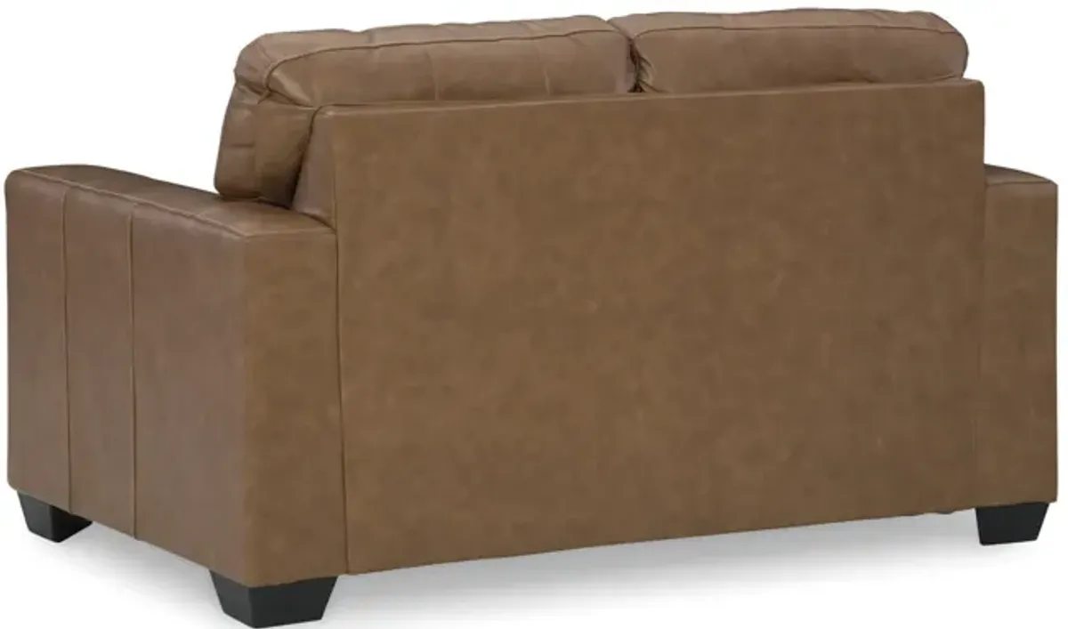  Mulan Leather Loveseat