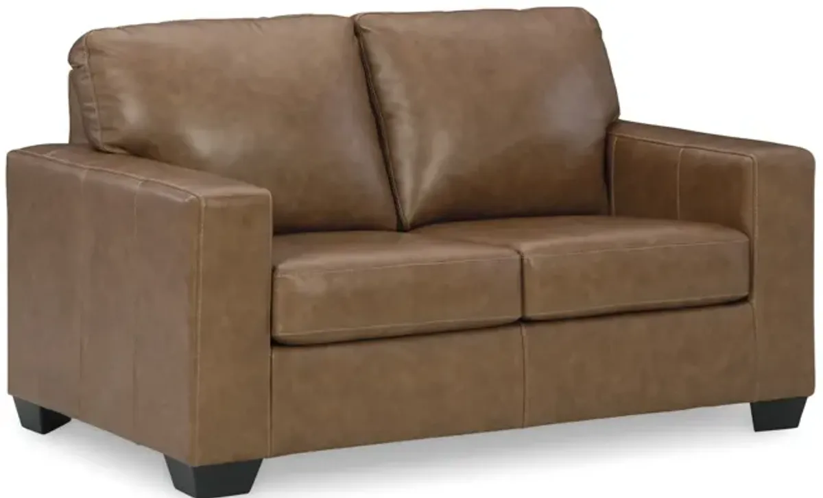  Mulan Leather Loveseat