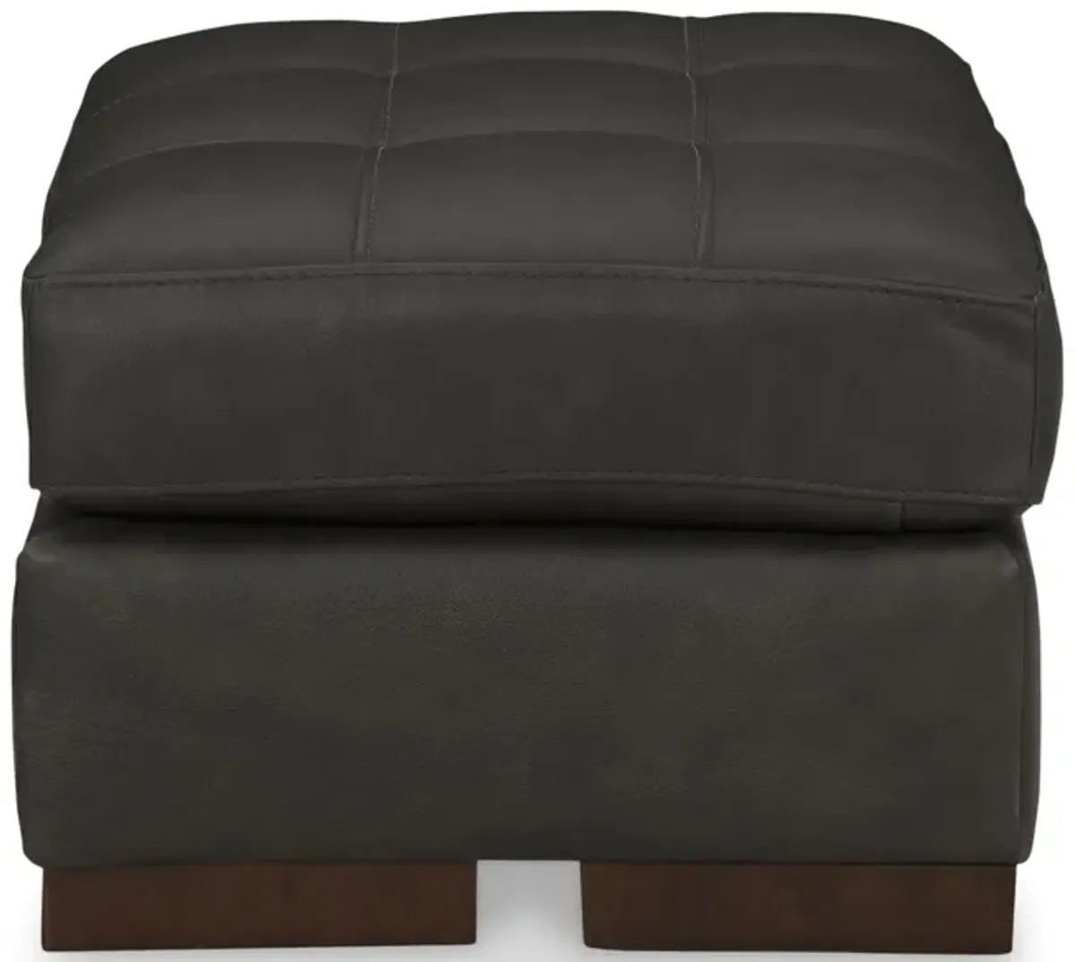 Tiana Leather Ottoman