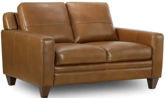 Kenai Leather Loveseat