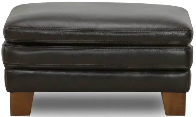 Kodiak Leather Ottoman