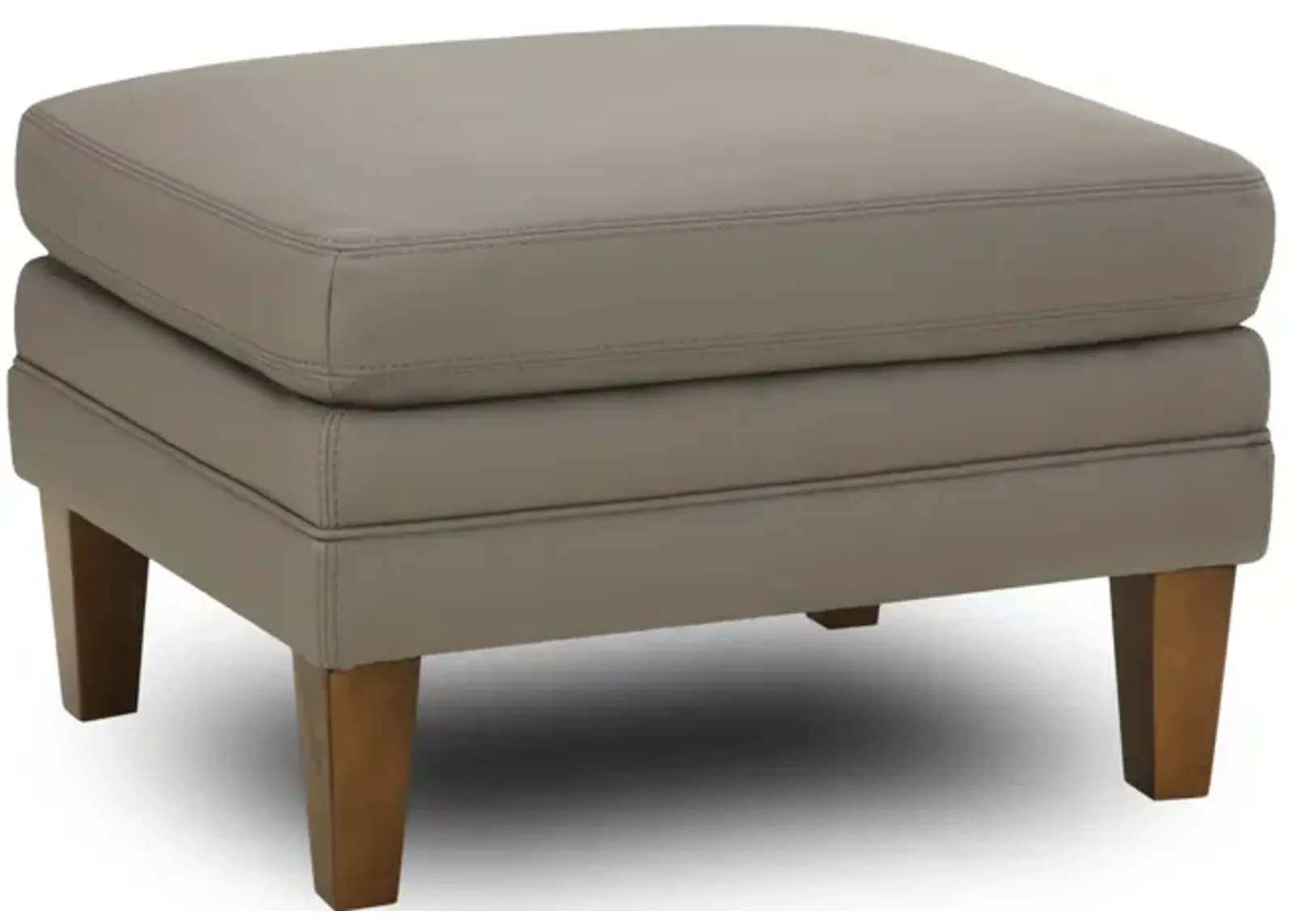 Bethel Leather Ottoman