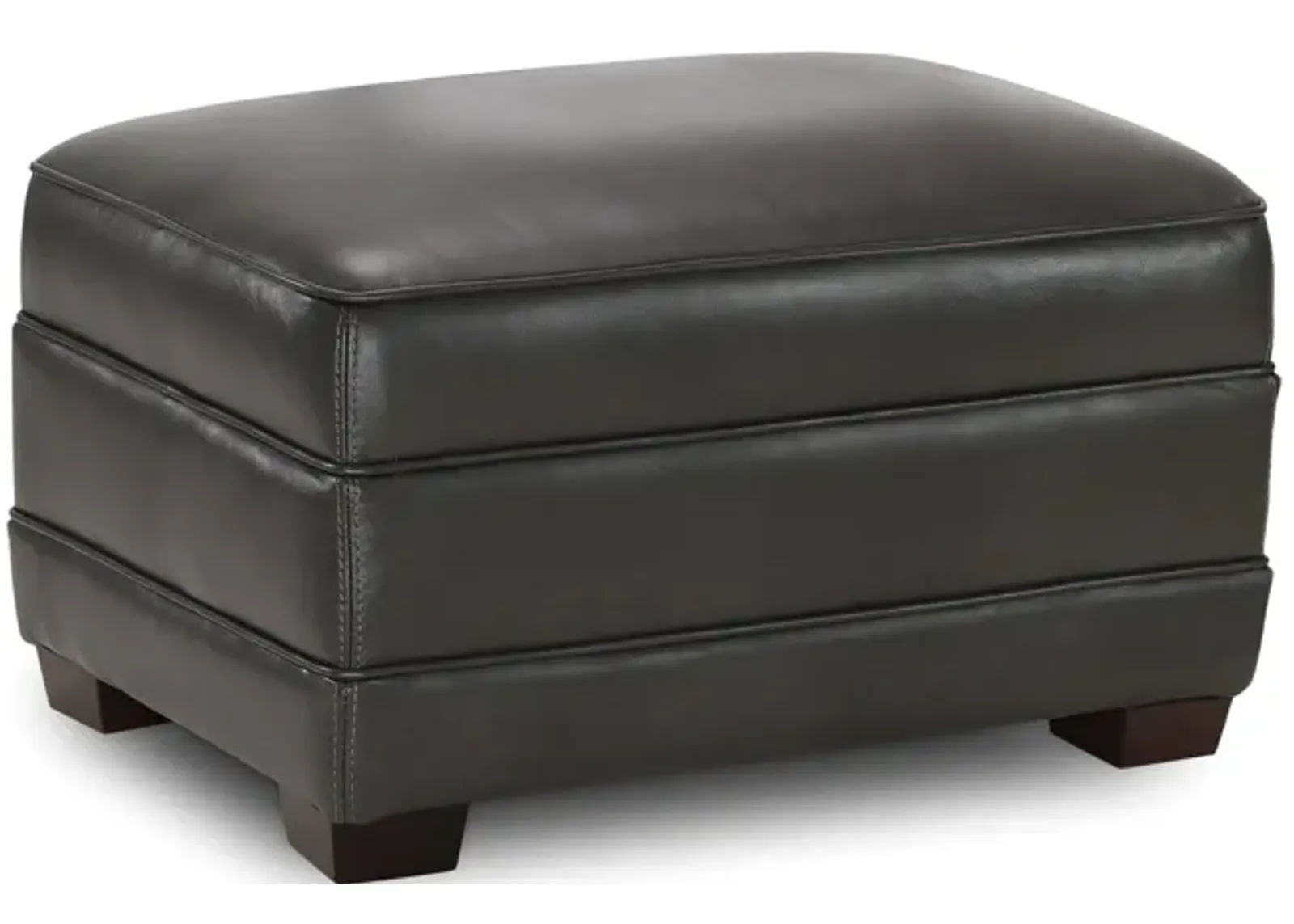 Bristol Leather Ottoman