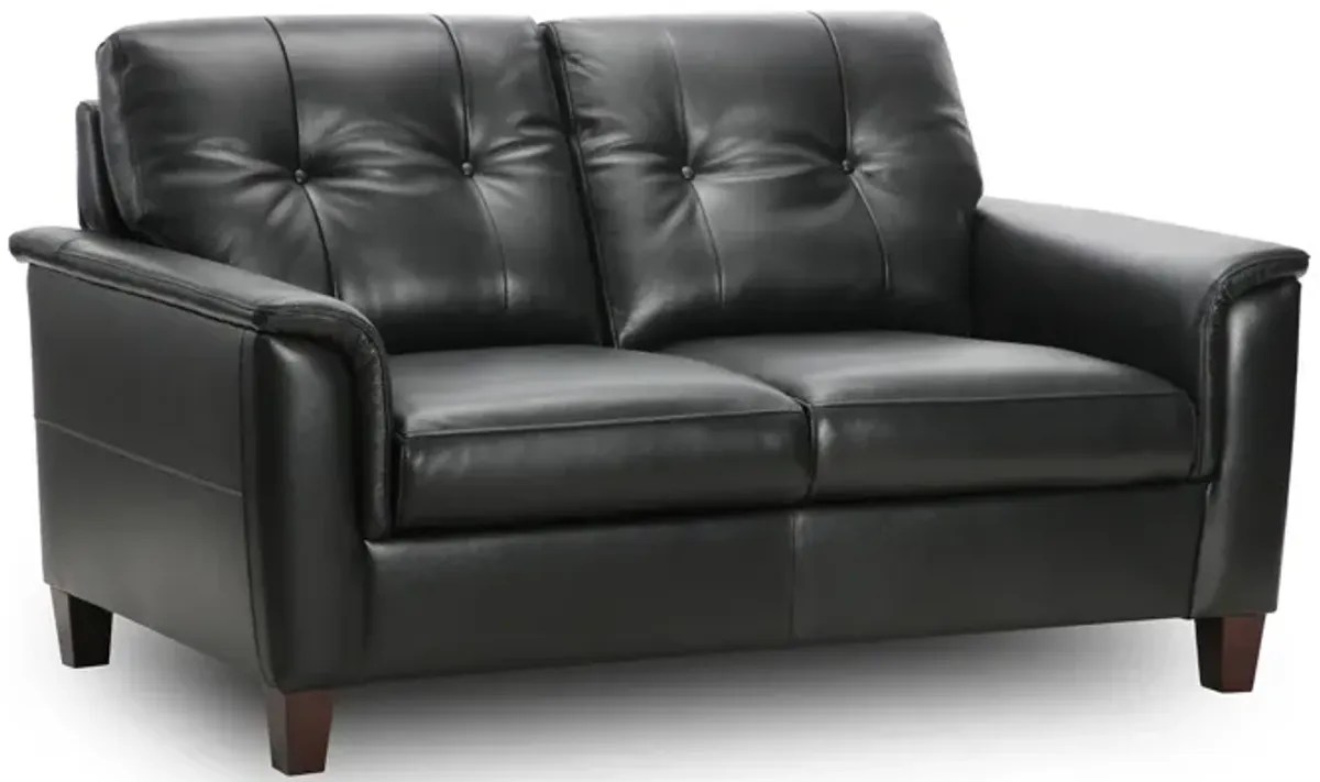 Fairbanks Leather Loveseat