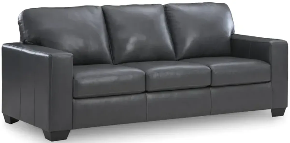 Mulan Leather Sofa - Admiral