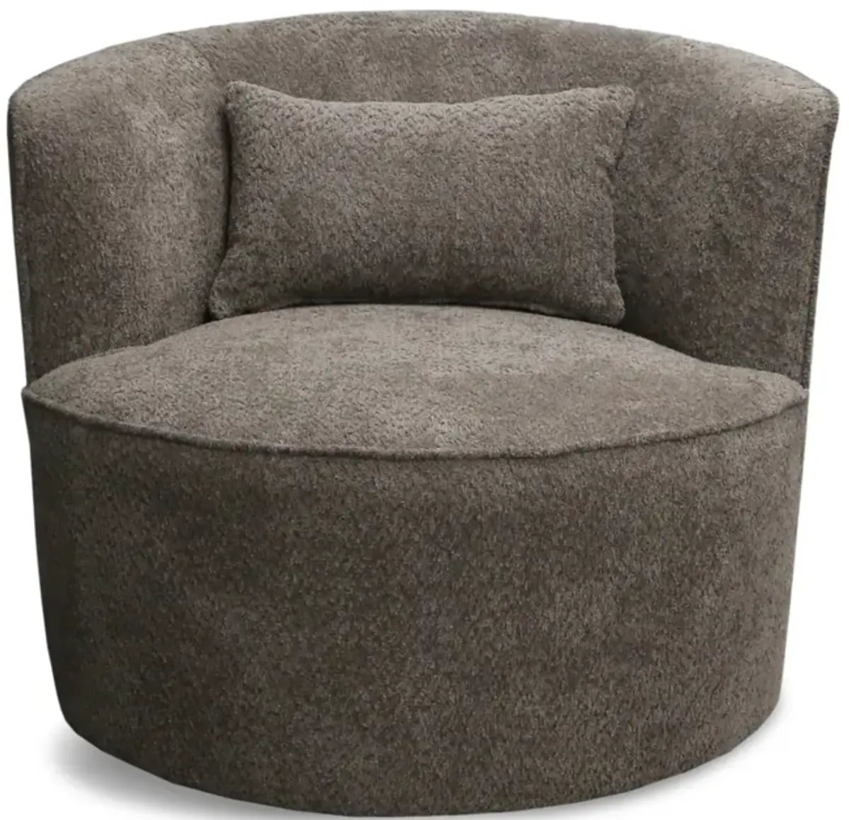 Janette Swivel Glider Chair - Granite