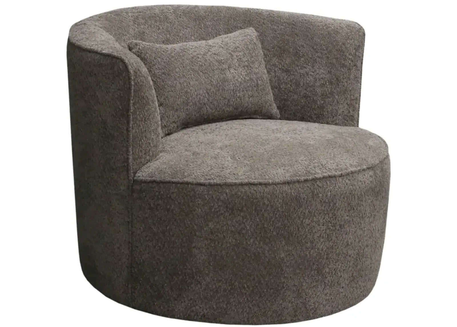 Janette Swivel Glider Chair - Granite