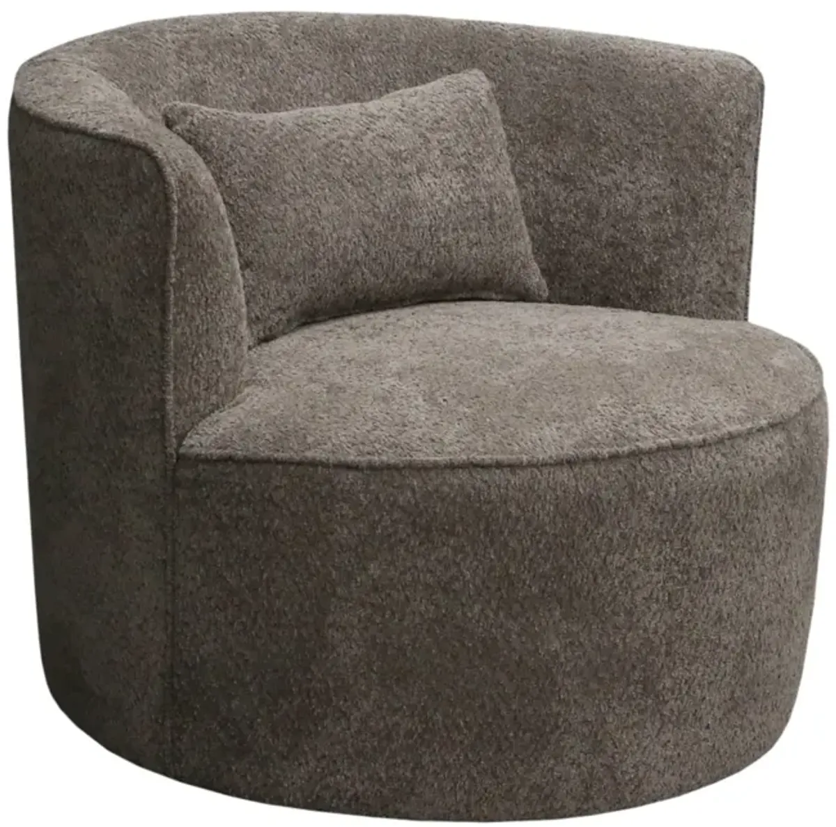 Janette Swivel Glider Chair - Granite