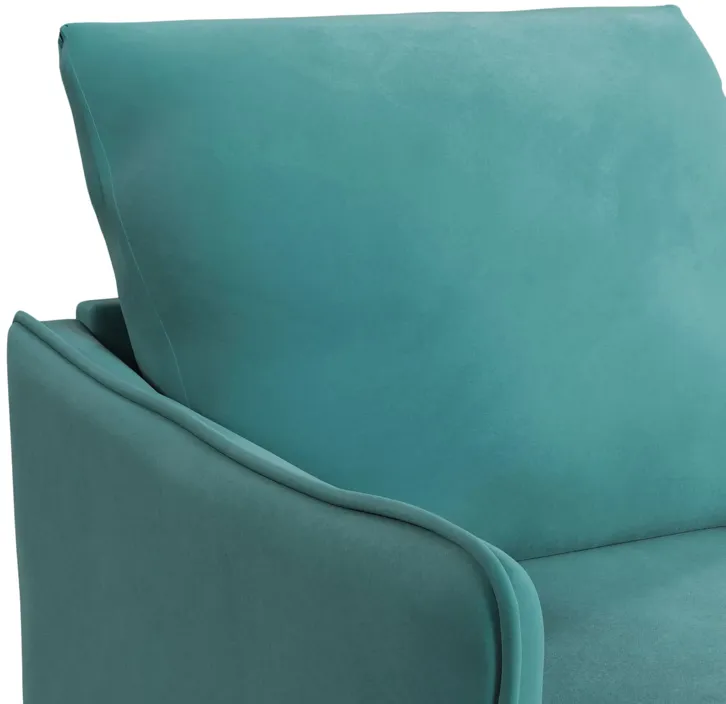 Tina Accent Chair - Aqua