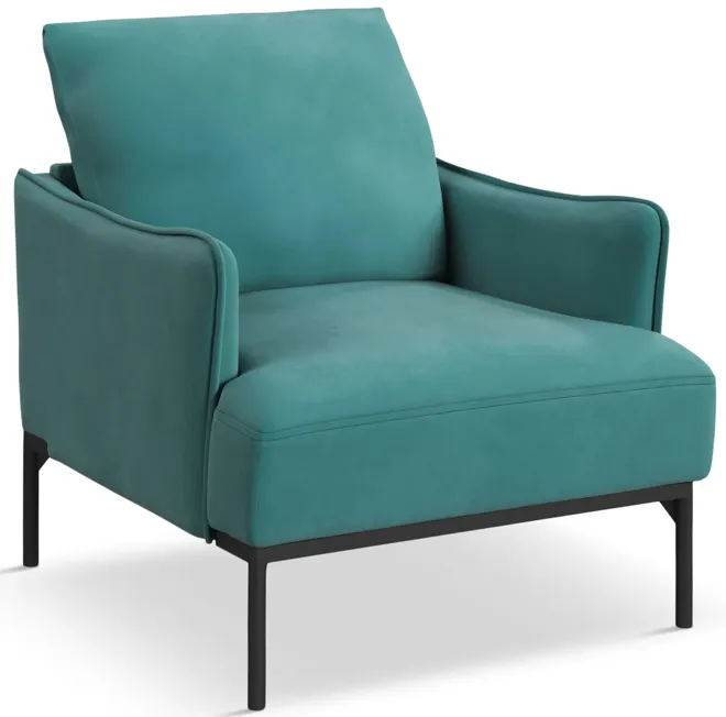 Tina Accent Chair - Aqua