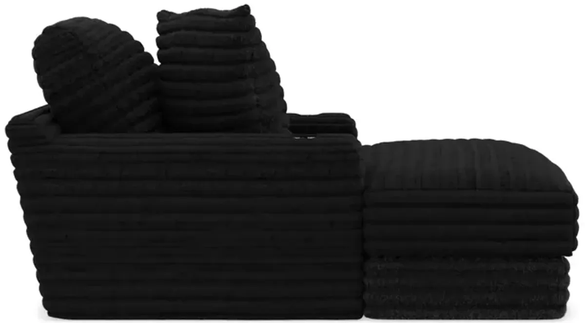 Portia Chaise - Black