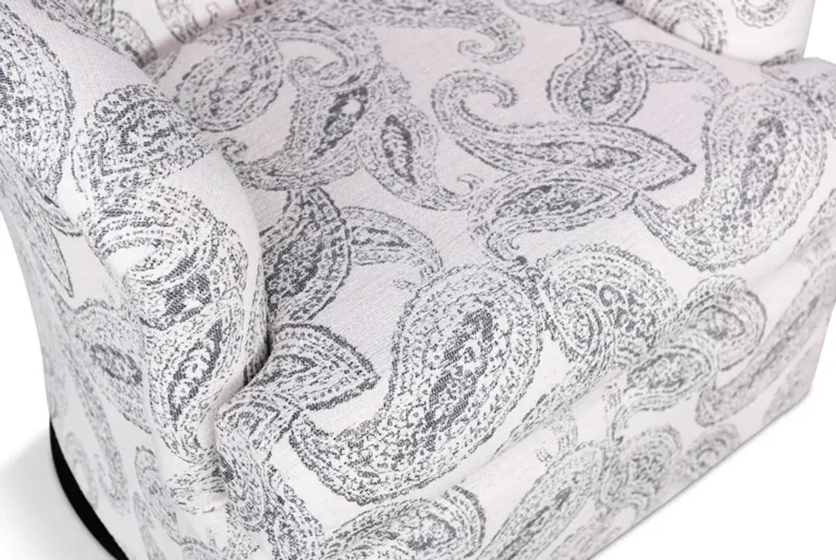 Cass Swivel Chair - Pepper