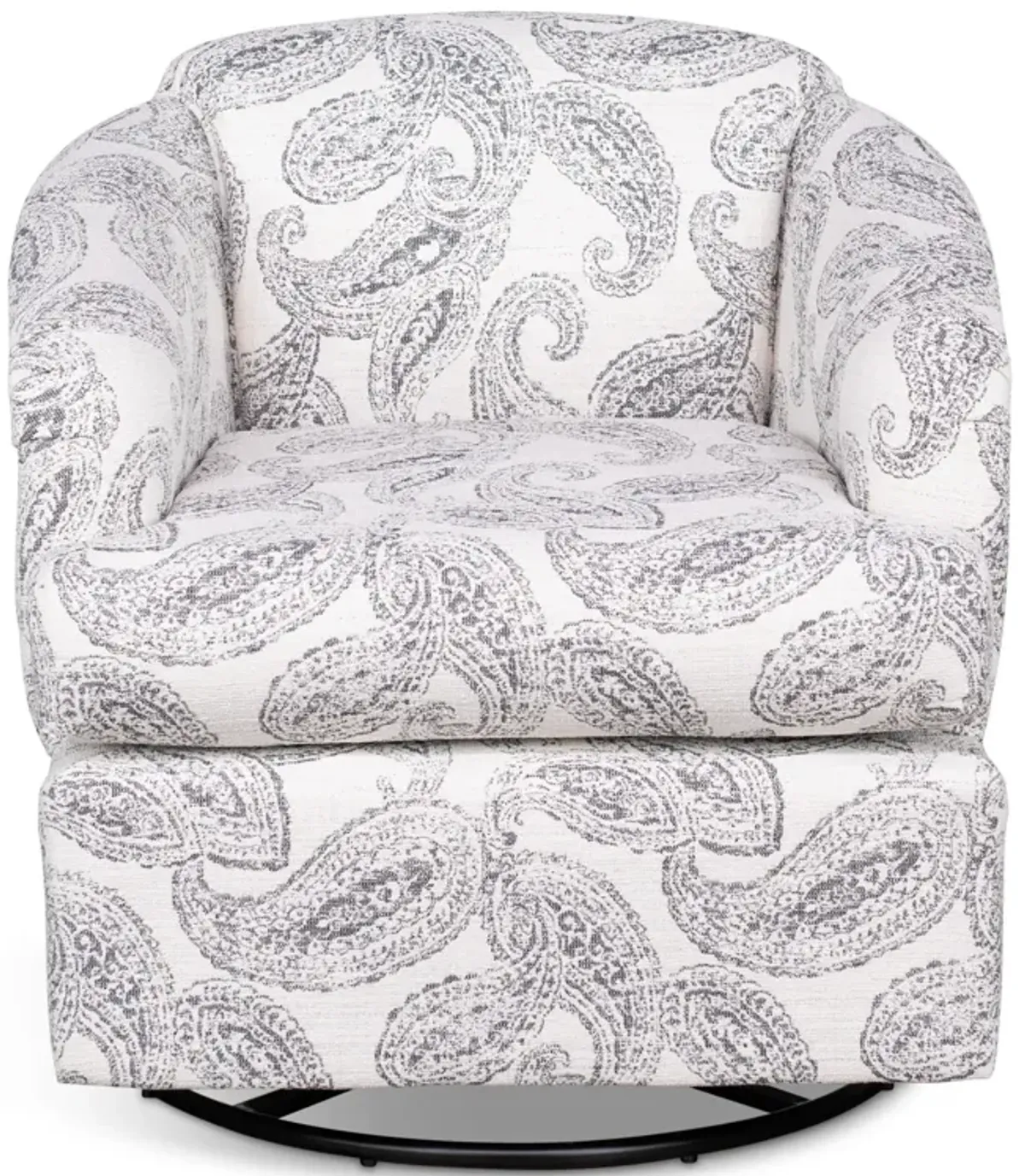 Cass Swivel Chair - Pepper