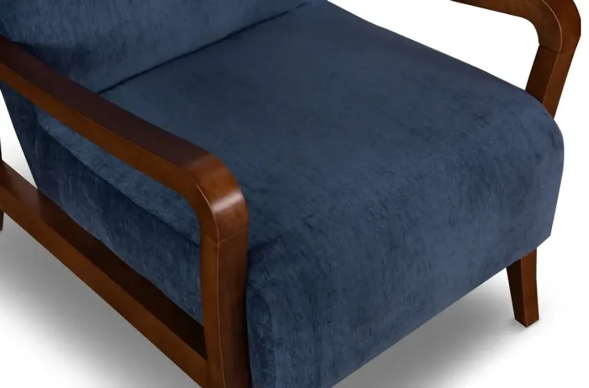 Rybe Accent Chair - Indigo
