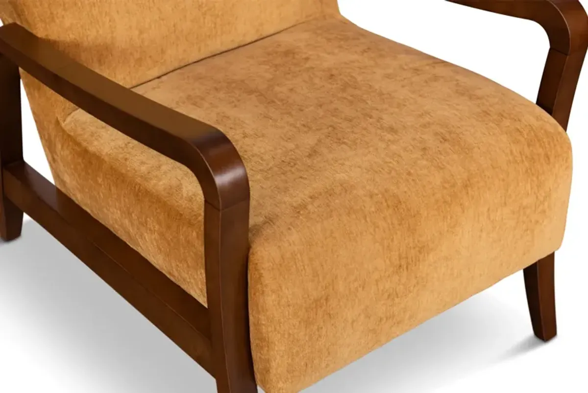 Rybe Accent Chair - Butterscotch