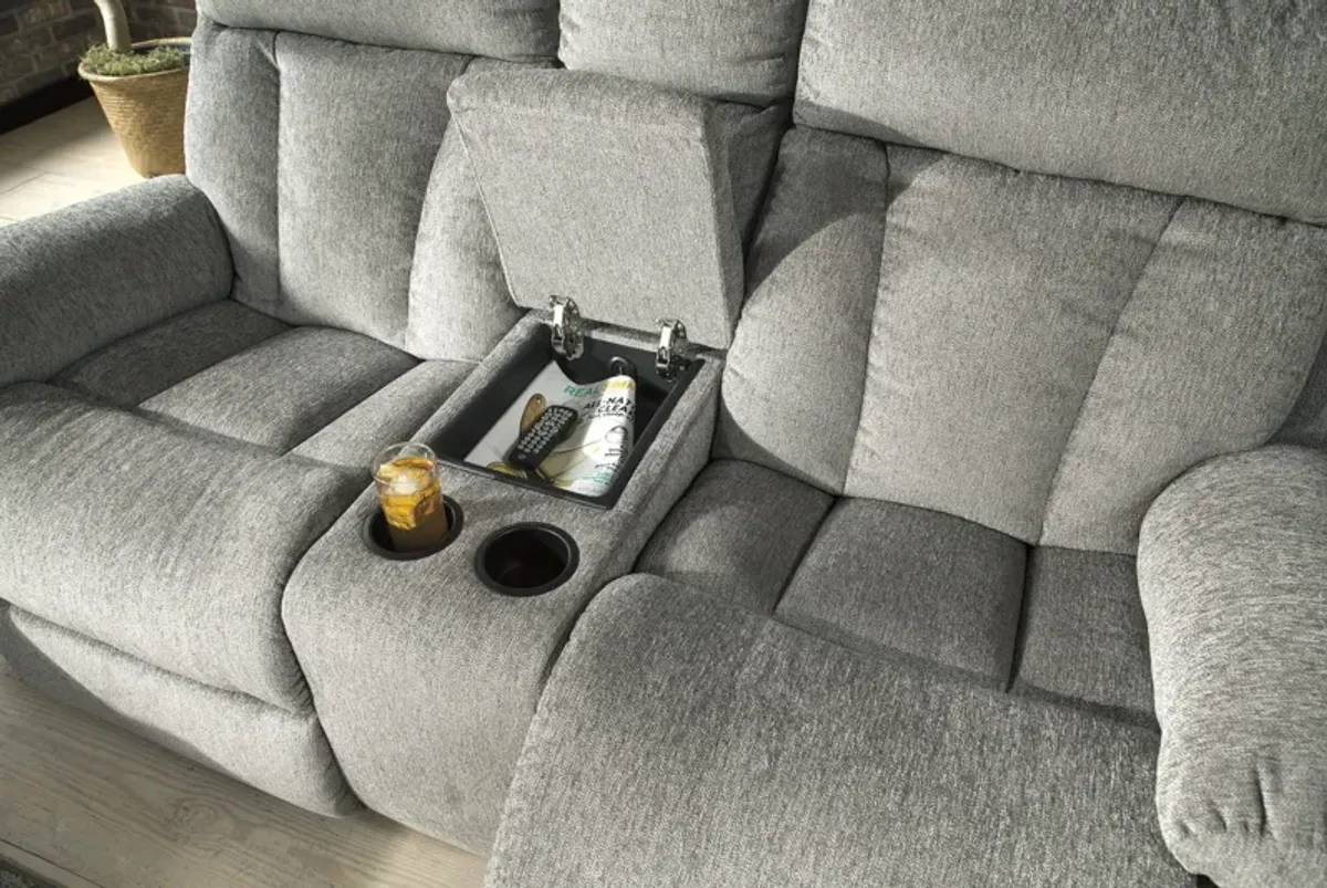 Banks Reclining Loveseat With Console