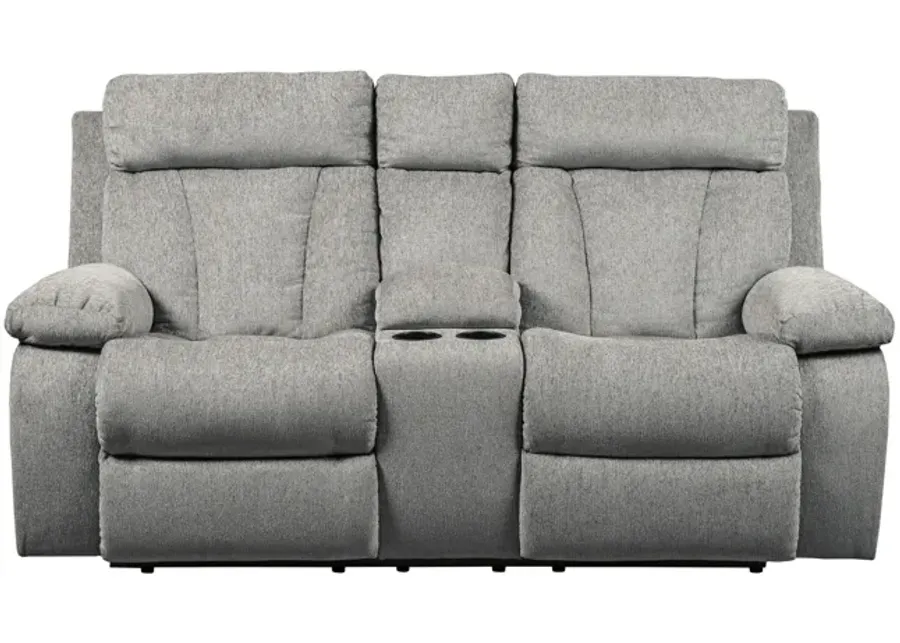 Banks Reclining Loveseat With Console