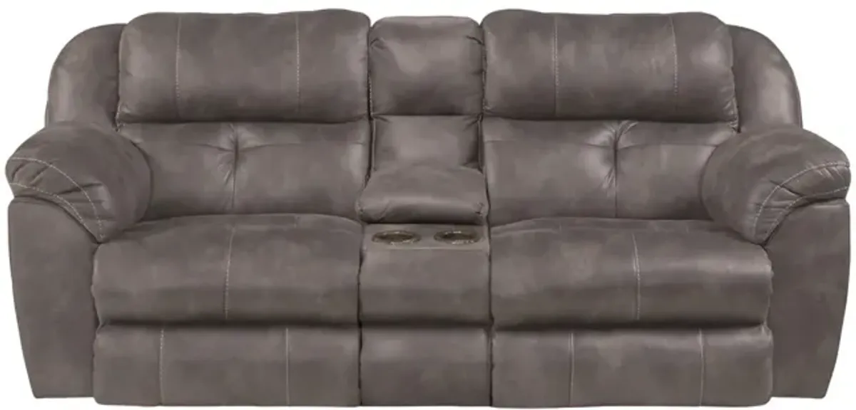 Kramer Lay Flat Power Reclining Loveseat With Console