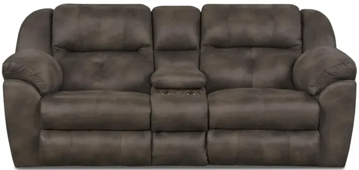 Kramer Lay Flat Power Reclining Loveseat With Console