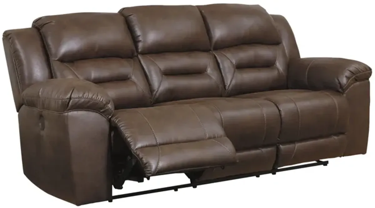 Ramsey Power Reclining Sofa - Chocolate