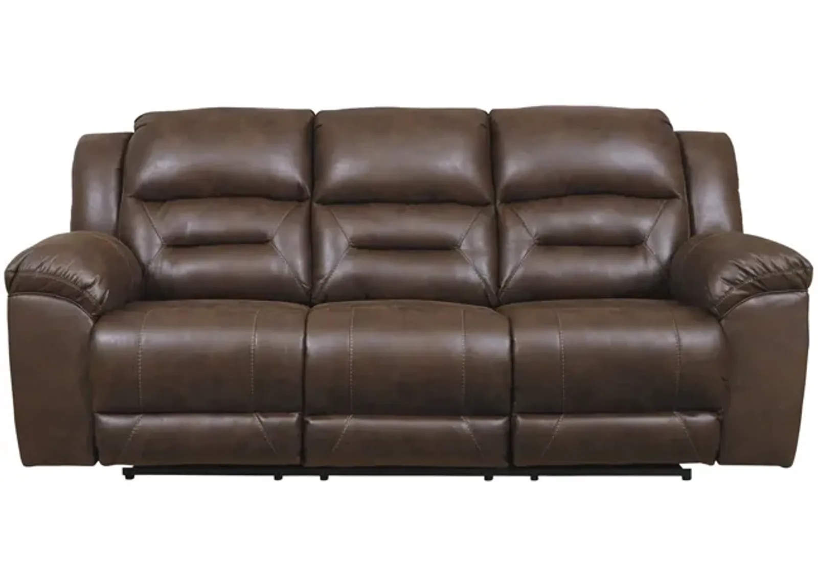 Ramsey Power Reclining Sofa - Chocolate