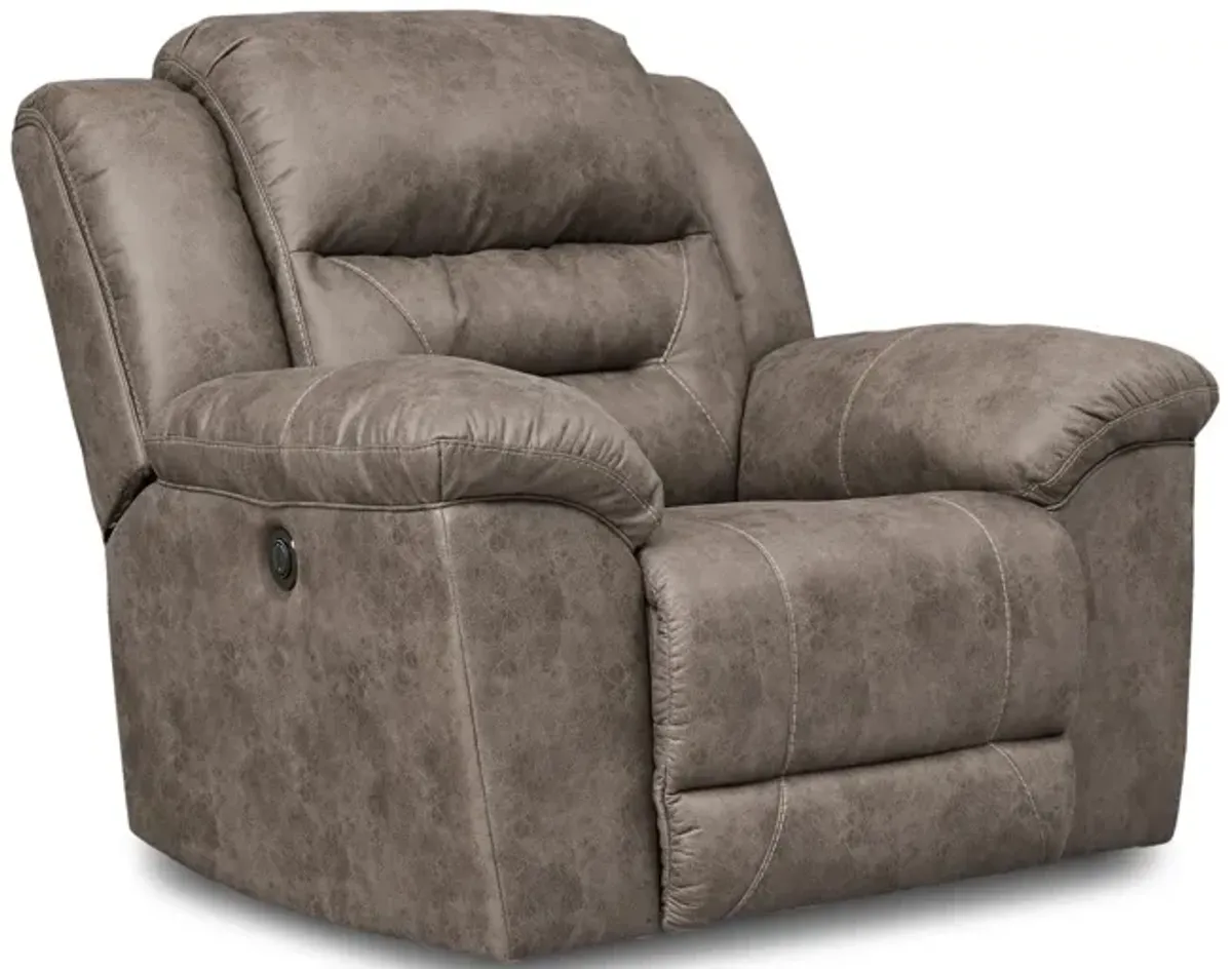 Ramsey Power Rocker Recliner - Fossil