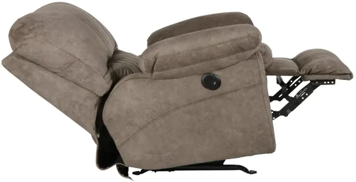 Reyes Power Recliner - Portabello