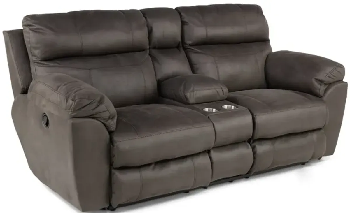 Titan Reclining Loveseat With Console