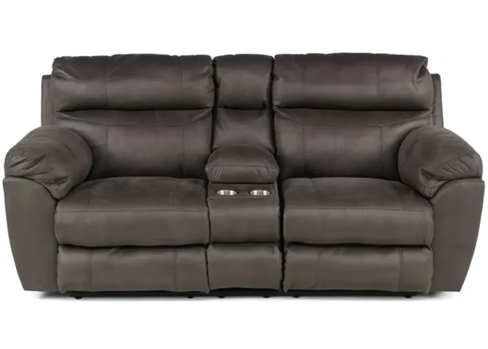 Titan Reclining Loveseat With Console