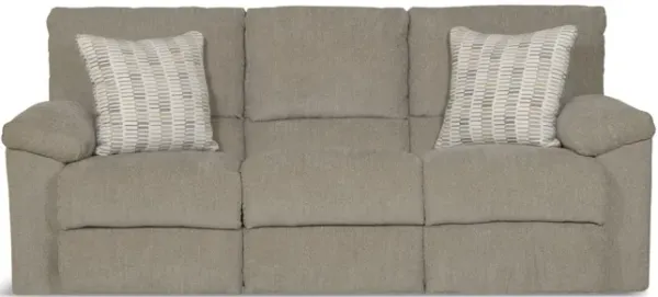 Reese Reclining Sofa - Pewter