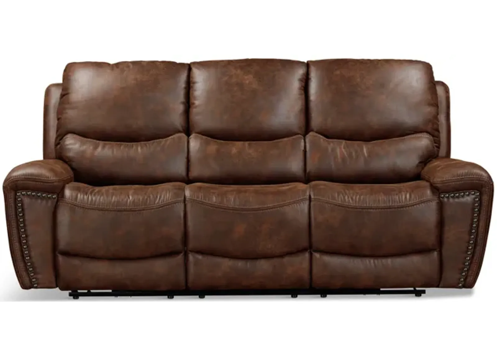 Dakota Power Reclining Sofa - Walnut