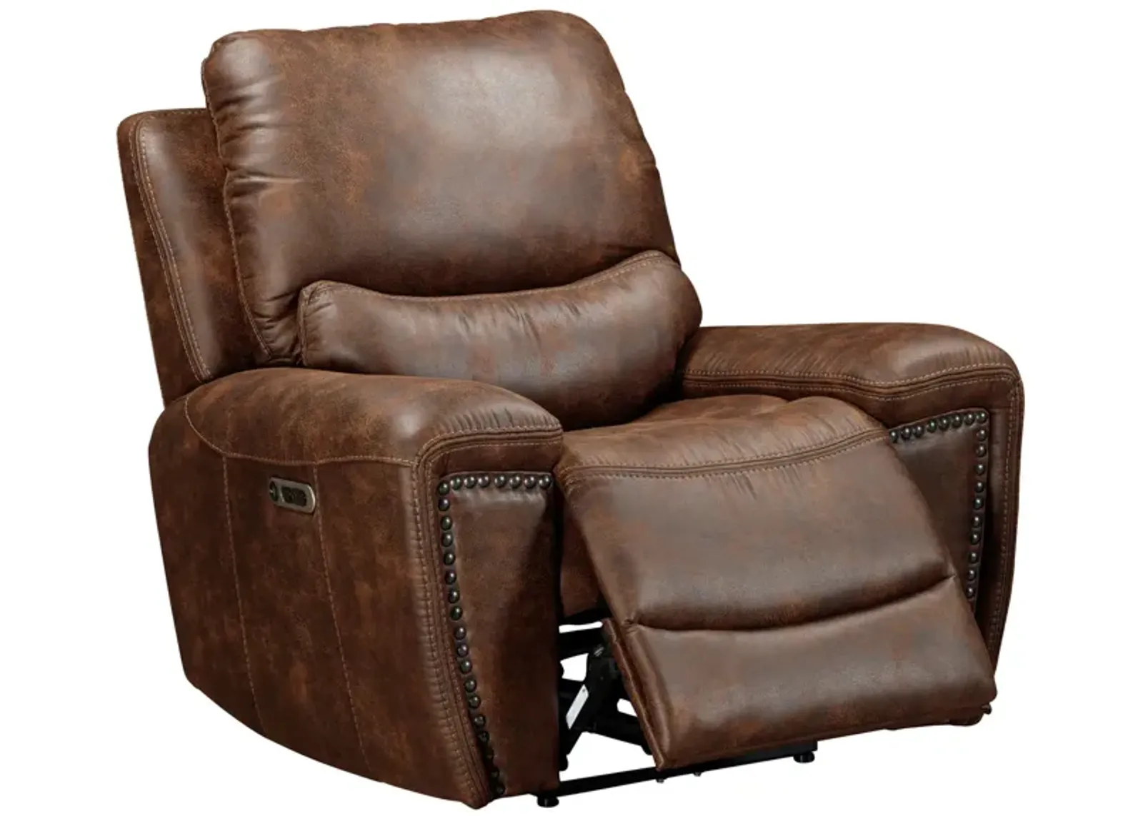 Dakota Power Recliner - Walnut