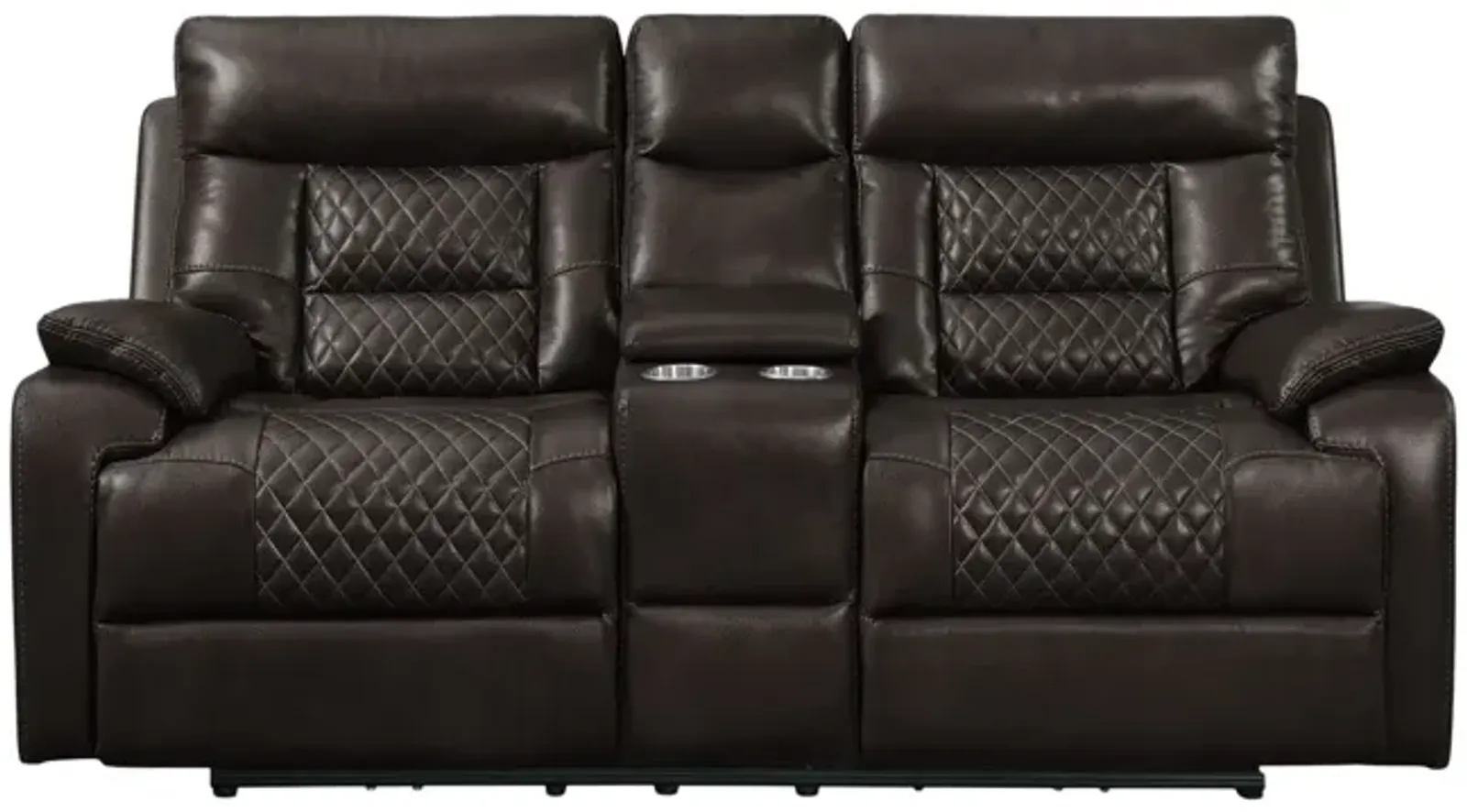 Clinton Power Reclining Loveseat With Console