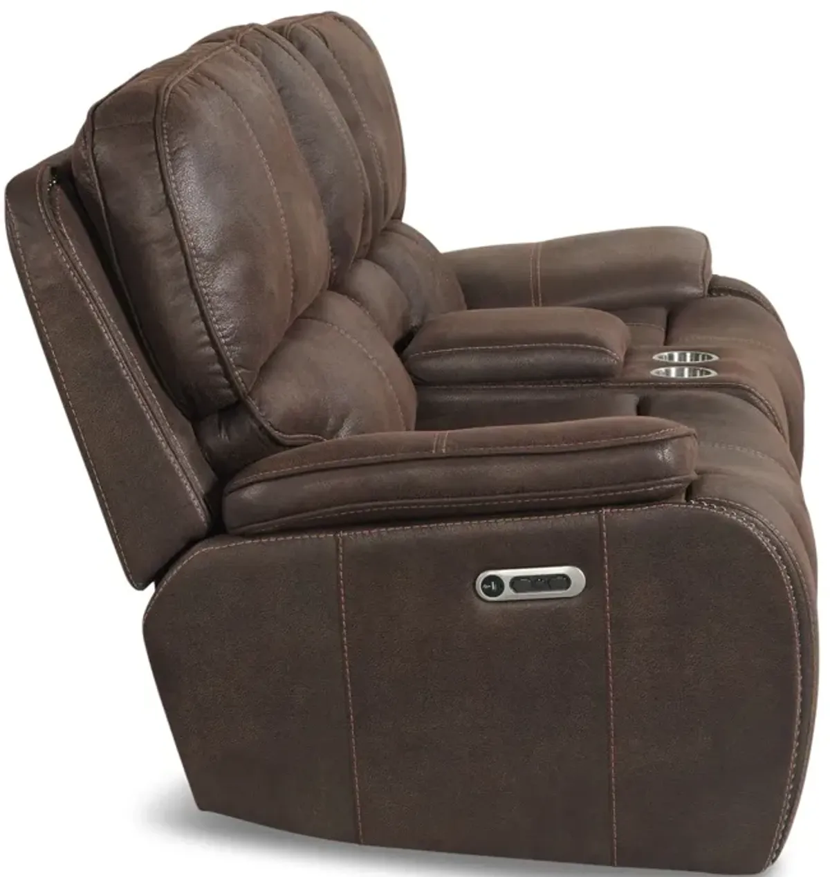 Garrison Power Reclining Loveseat With Console