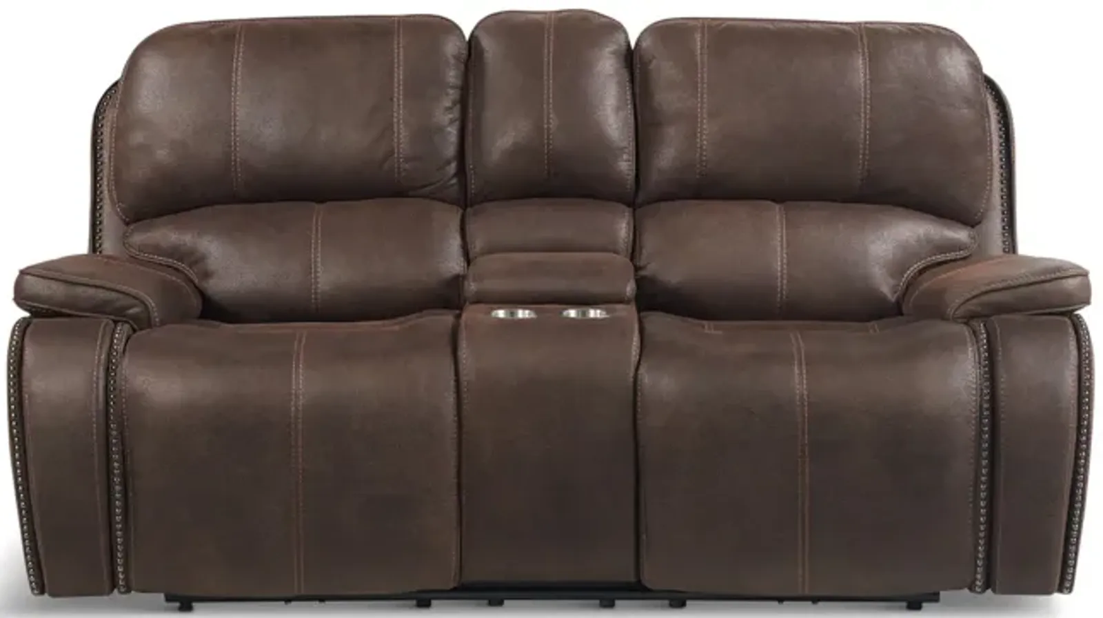 Garrison Power Reclining Loveseat With Console